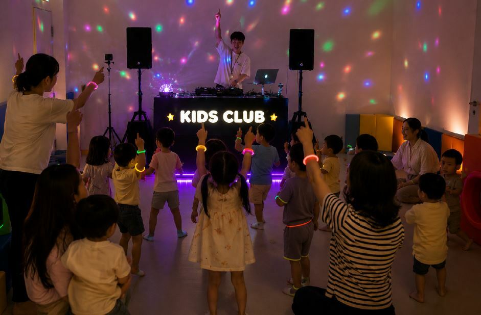 [바다야놀자] 키즈클럽 EDM파티 바다와 아기상어 보호자 각각 신청 이미지