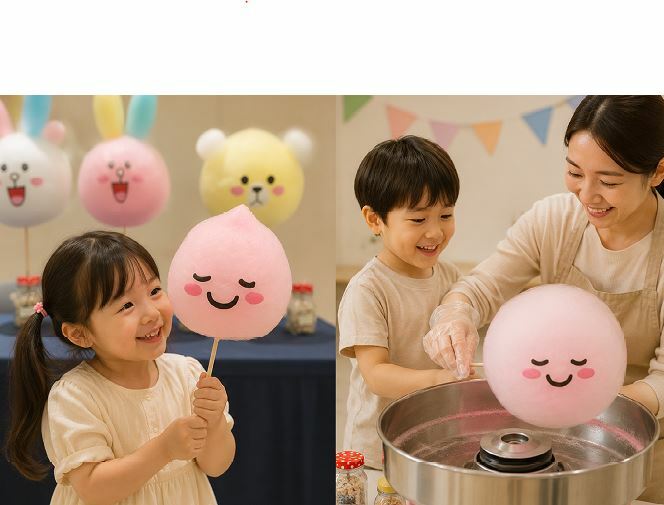 [홀리데이스위츠] 솜사탕 만들기, 로비진행A 이미지